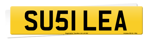 Registration number SU51 LEA